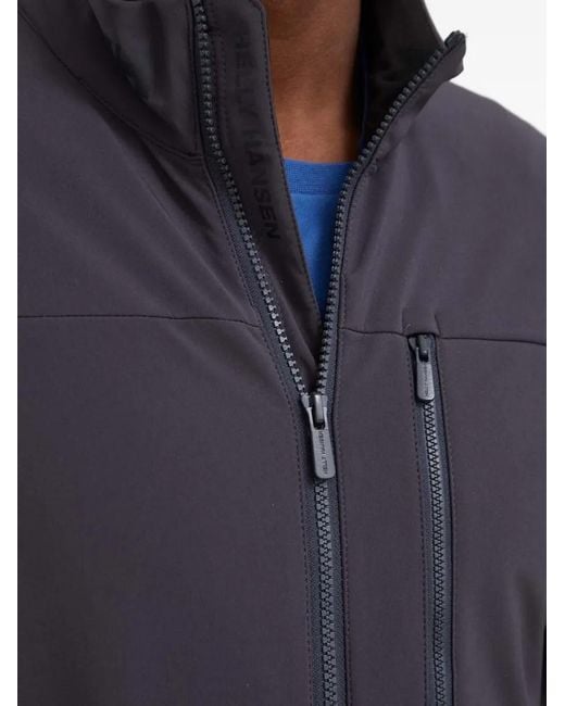 Helly Hansen Blue Crew Zip Jacket for men