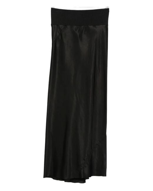 Rick Owens バイアスカット スカート Black