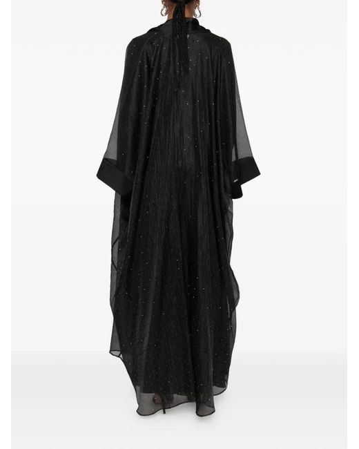 Silkylicious Black Abaya Silk Set