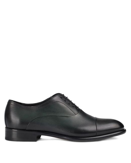 Oxford Stringate di Doucal's in Black da Uomo