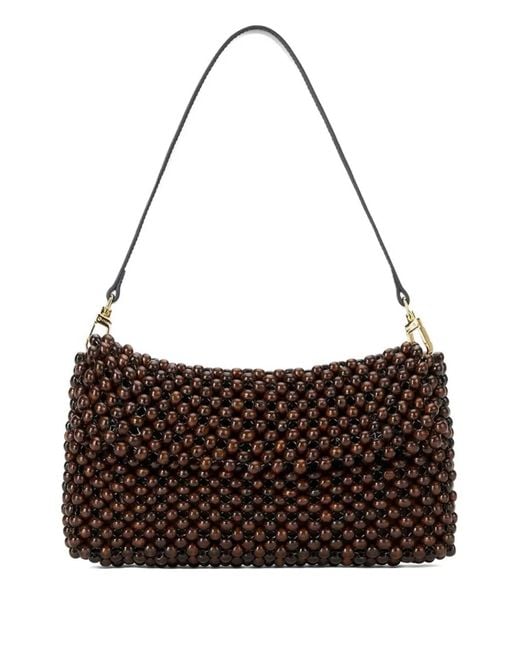 Staud Brown Timmy Shoulder Bag