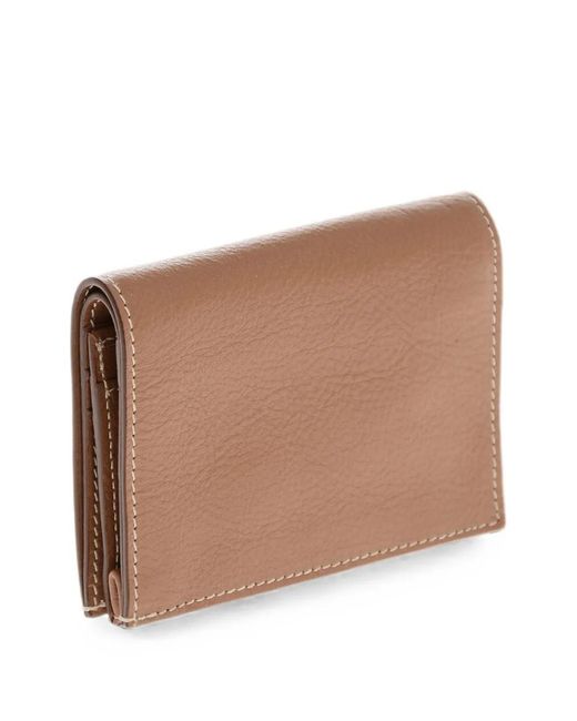 Il Bisonte Brown Eather Zip-Fastening Wallet