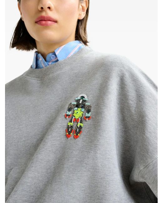 Essentiel Antwerp Gray Ibernatus Sweatshirt