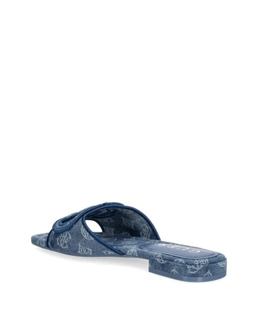 Guess Blue Tarisha 4G Slides