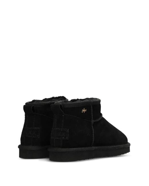 Mexx Black Kimo Olympia Pull-Tab Ankle Boots