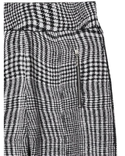 Pantalon À Motif Pied-De-Poule Burberry en coloris Gray