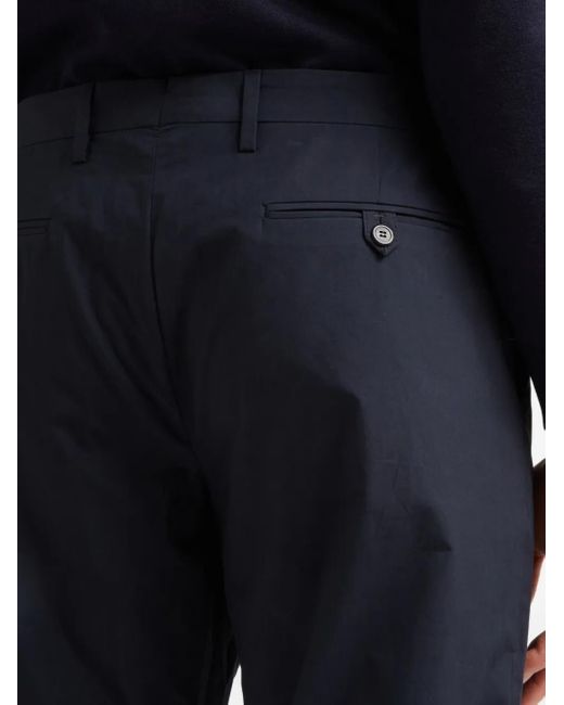 Paul Smith Blue Button-Fly Trousers for men