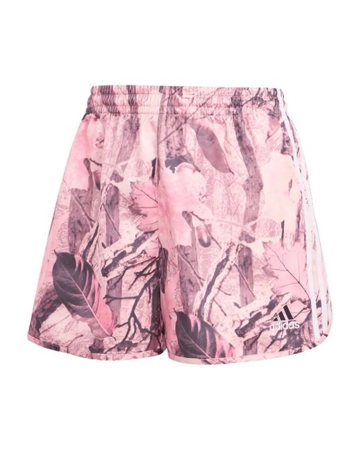 Adidas カモフラージュ ショートパンツ Pink