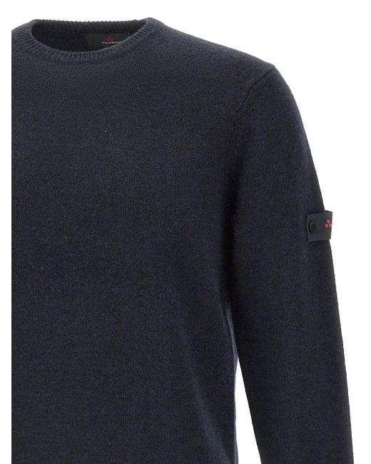 Peuterey Trui Met Logopatch in het Blue voor heren