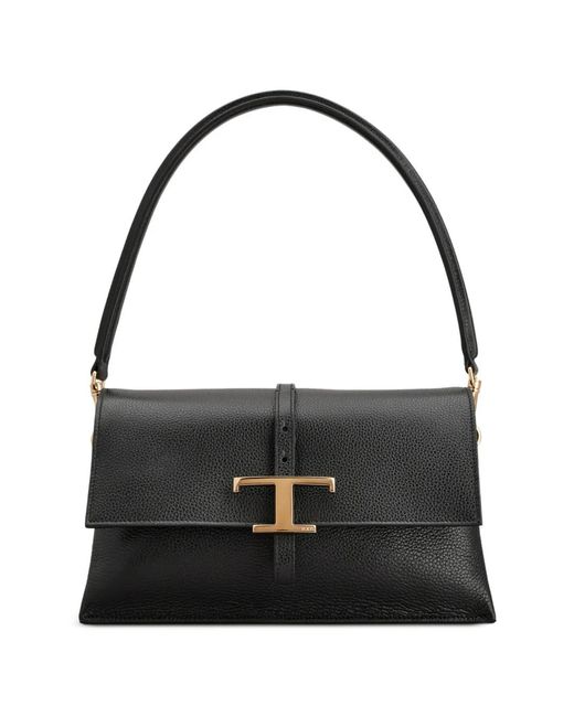 Tod's Black Calf Skin Leather Bags