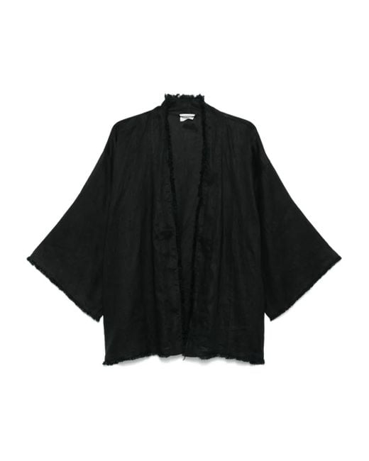 Chaqueta De Lino P.A.R.O.S.H. de color Black