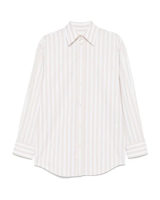 Saint Laurent ストライプ シャツ White