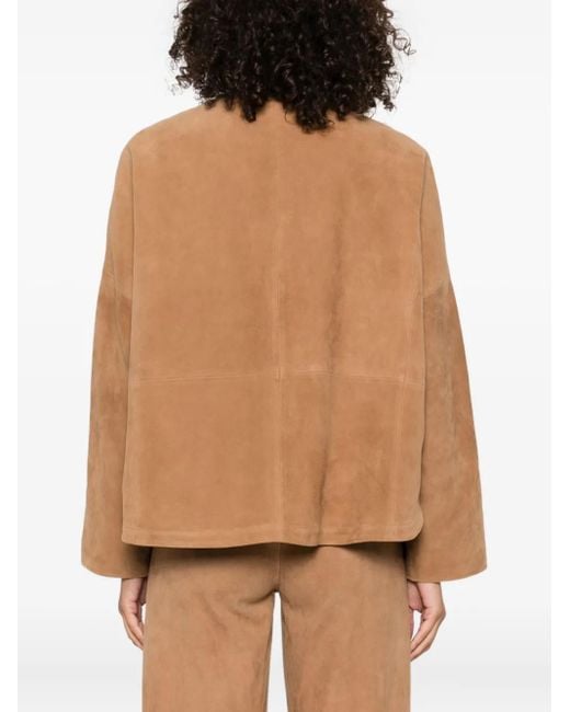Forte_forte Natural Suede Jacket