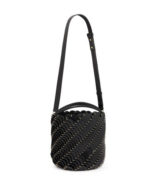 Borsa A Secchiello Pacoïo di Rabanne in Black