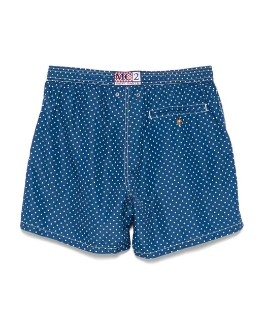 Mc2 Saint Barth Blue Lighting Micro Fantasy Swim Shorts for men
