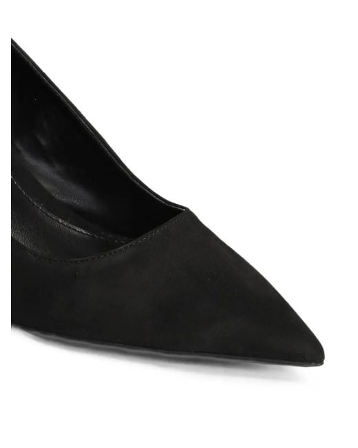 Michael Kors Black Pointed-Toe Pumps