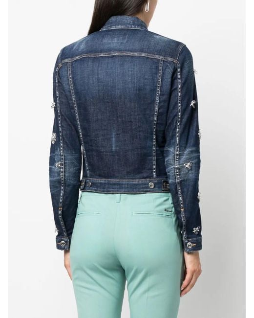 DSquared² Denim Jack in het Blue