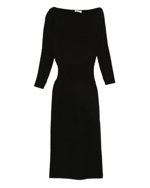 Jonathan Simkhai Black Janese Midi Dress