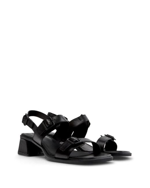 Camper Black Kora Sandals