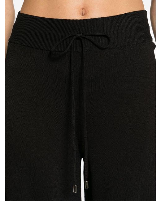 Pantalones anchos con cordones Ermanno Scervino de color Black