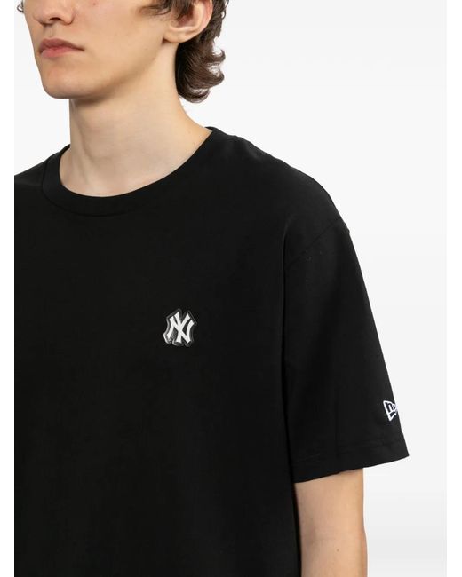 KTZ Black Ny Yankees T-Shirt for men