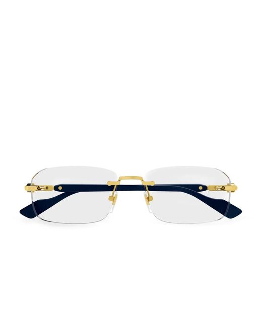 Occhiali Con Logo di Gucci in Blue da Uomo