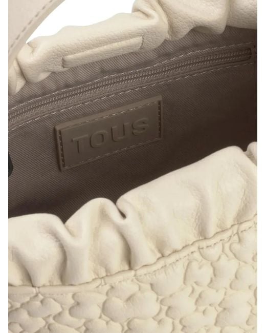 Tous Natural Small Puffy Bear Shoulder Bag