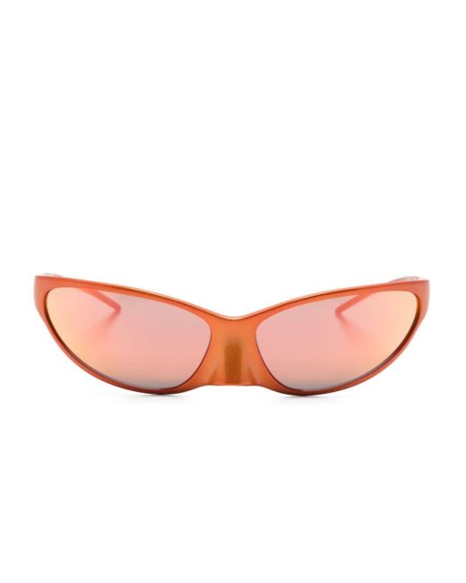 Balenciaga Pink Cat-Eye-Sonnenbrille mit 4G