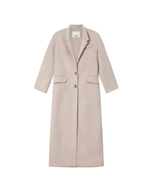Isabel Marant Natural Clesa Coat