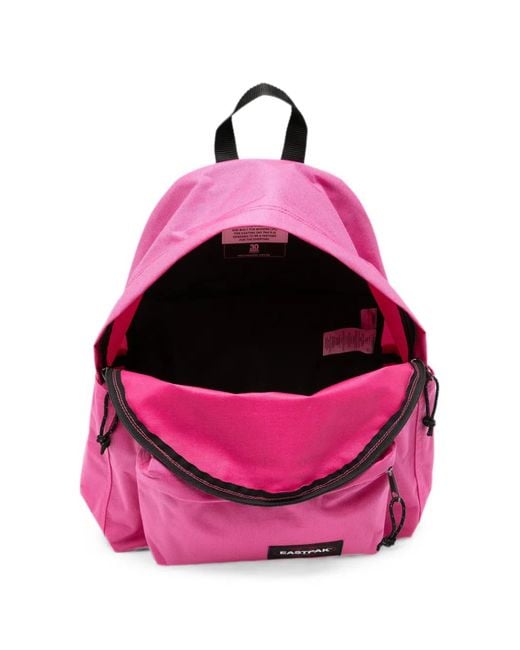 Eastpak Pink Day Pak'R Logo-Patch Backpack for men