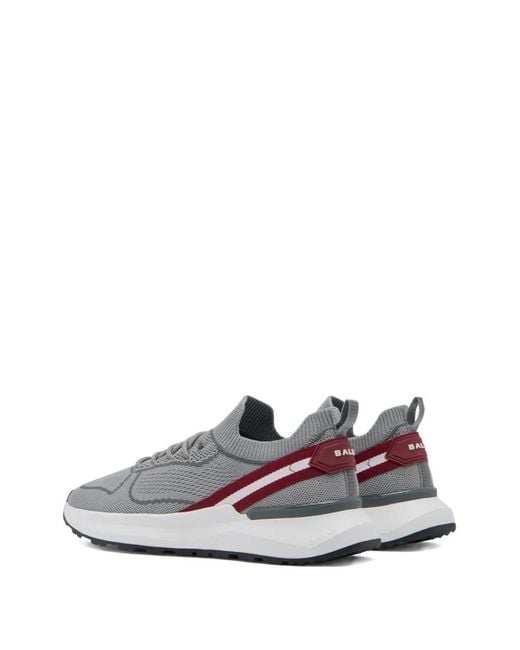 Bally White Sylen Slip-On Ribbon Sneakers for men