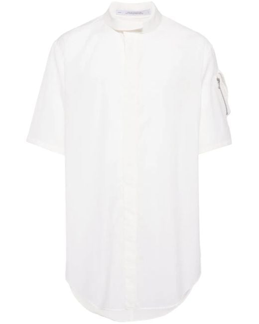 メンズ Julius ショートスリーブ シャツ White