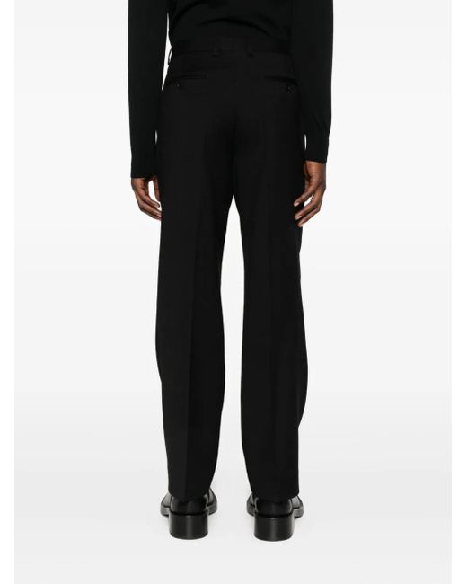 sunflower Black Tailored Trousers for men