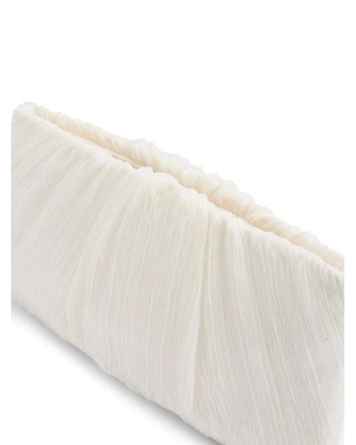 Loeffler Randall White Brit Clutch Bag