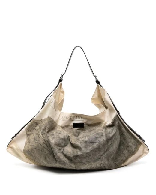 【人気急上昇中♪シーンを選ばない】LEMAIRE 新作 FLAG HOBO BAG Linen Flag Hobo Bag | LEMAIRE