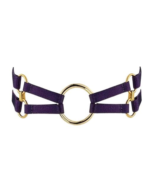 Bordelle Blue Nara Circular--Ring Collar