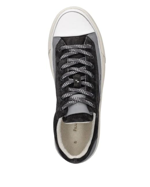 Filling Pieces Black Riviera Sneakers for men