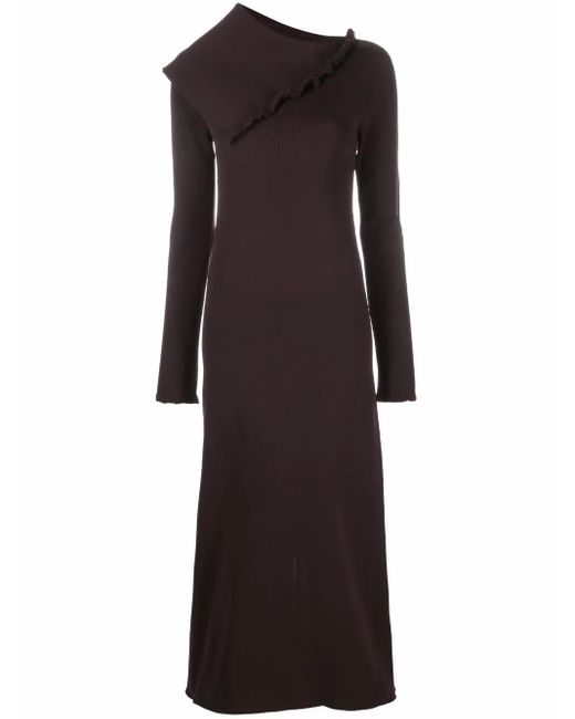 Jil Sander Multicolor Dresses Beige