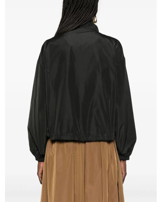 Herno Black Elegant Jacket For Spring Summer 2025