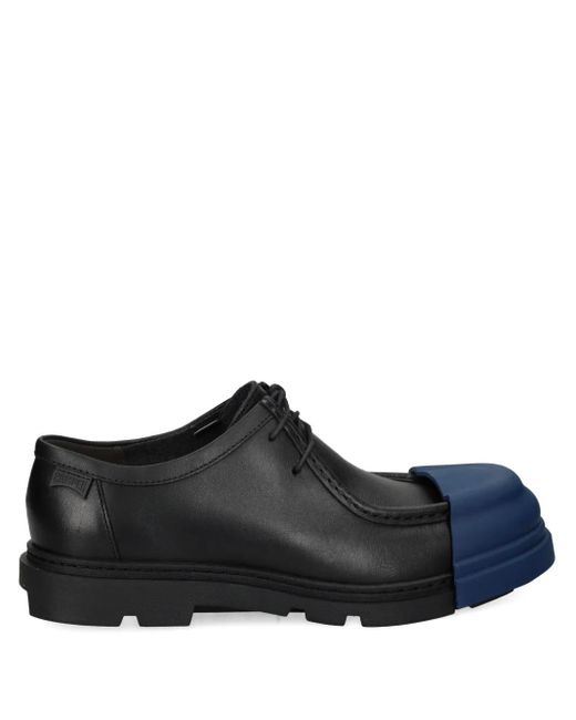 Camper Junction Baseballkappe Aus Leder in Black für Herren