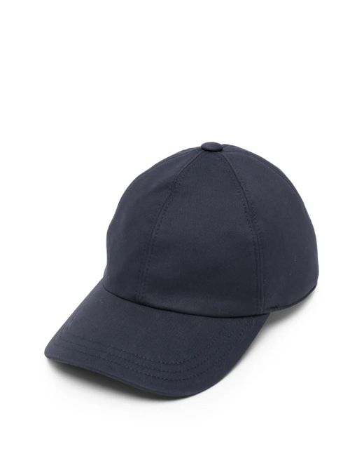 The Row Blue Caspian Panelled Baseball Cap for men