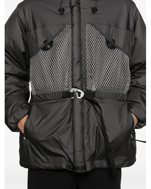 Goldwin Black Composite Parka for men