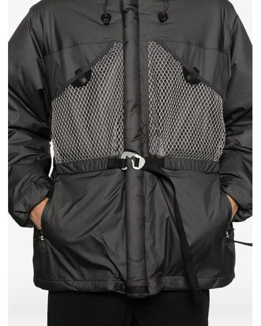 Goldwin Black Composite Parka for men