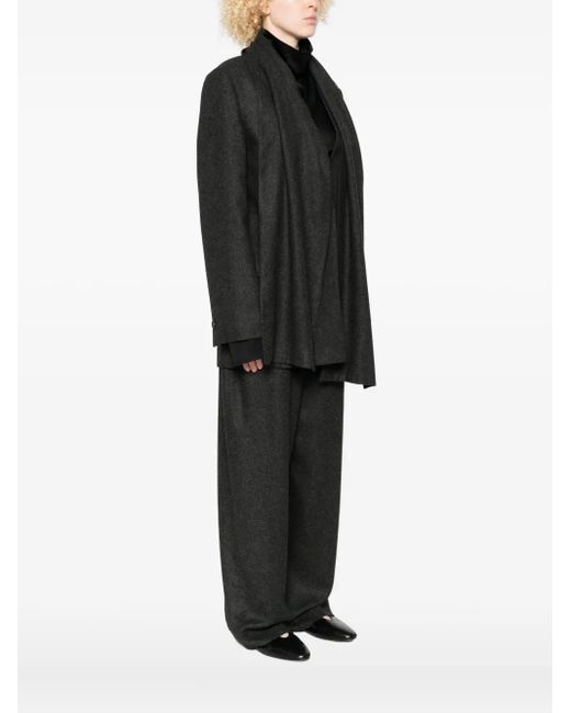 Totême Black Scarf Blazer Jacket