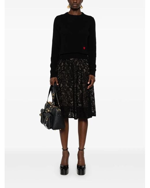 Moschino Black Sweaters