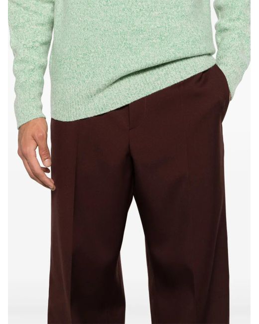 Jil Sander Hose Aus Wolle in Purple für Herren