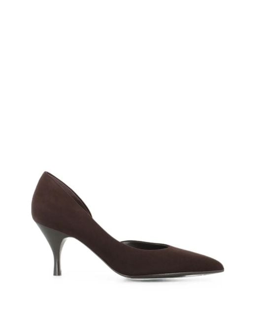 Sergio Levantesi White Jada 67Pointed-Toe D'Orsay Pumps
