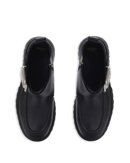 Balmain Black Charlie Boots for men