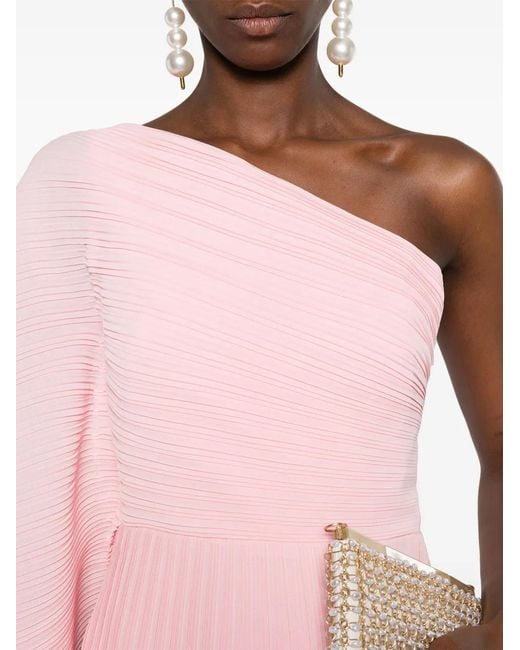 Solace London Pink Layne Mini Dress