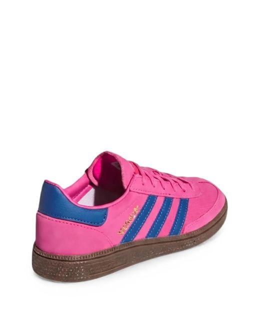 Adidas Pink Handball Spezial Stripes Sneakers for men